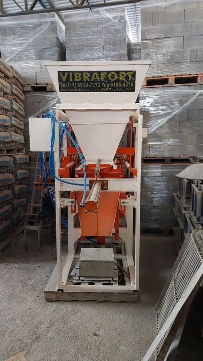 Maquina pneumática Vibrafort 3 blocos 14 - Foto 2