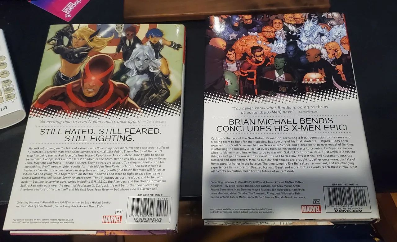 Uncanny X-Men by Bendis completo em 2 oversized hardcovers marvel deluxe hq importado - Foto 3