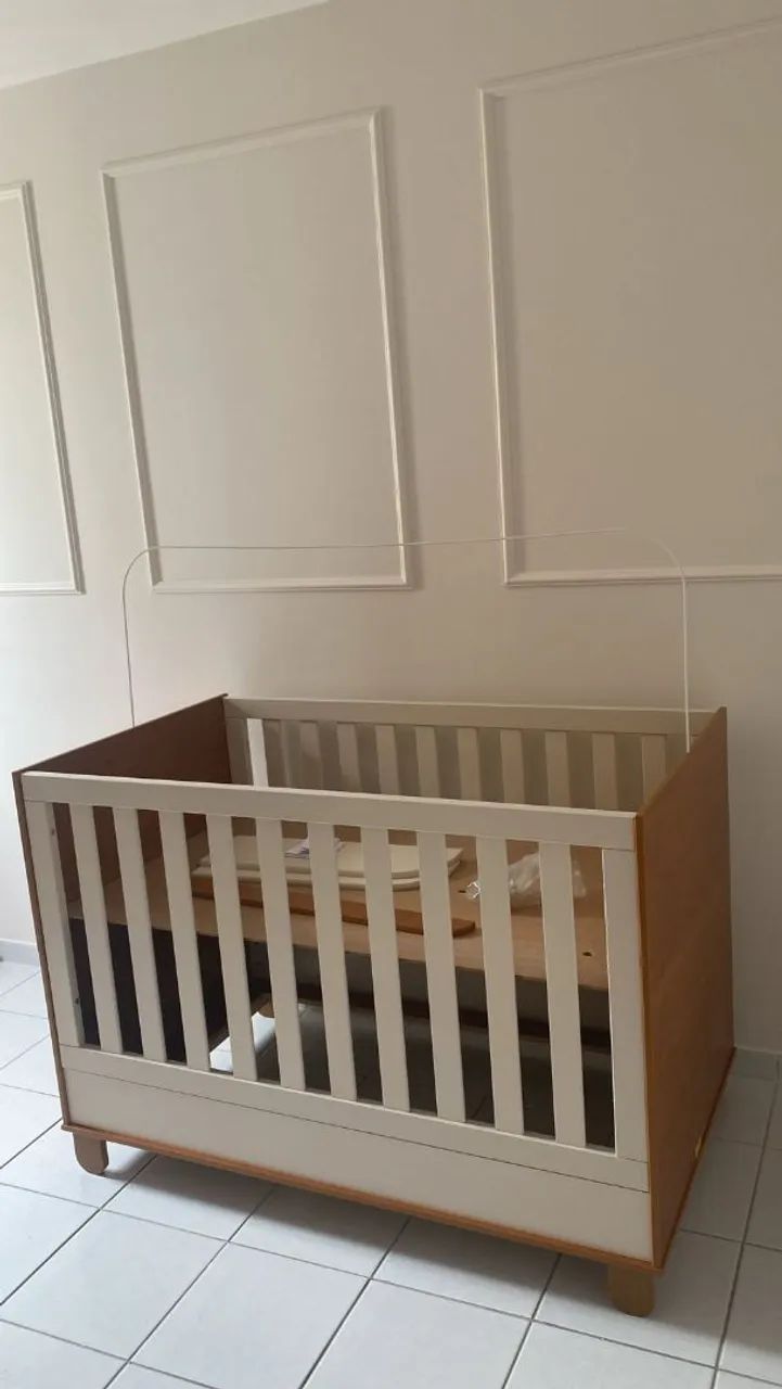 Berço modelo americano Matic Zupy, 5 meses de uso - Foto 3