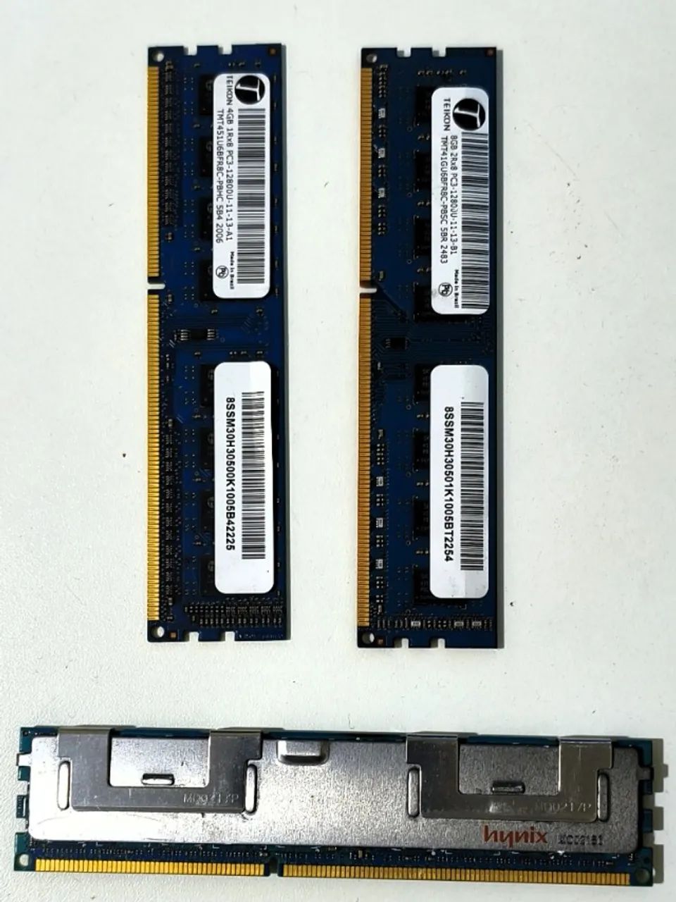 Memórias RAM 4+8 1600MHz Teikon