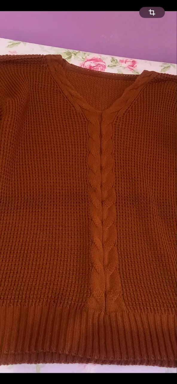 Blusa tricot, nova , feminina - Foto 3