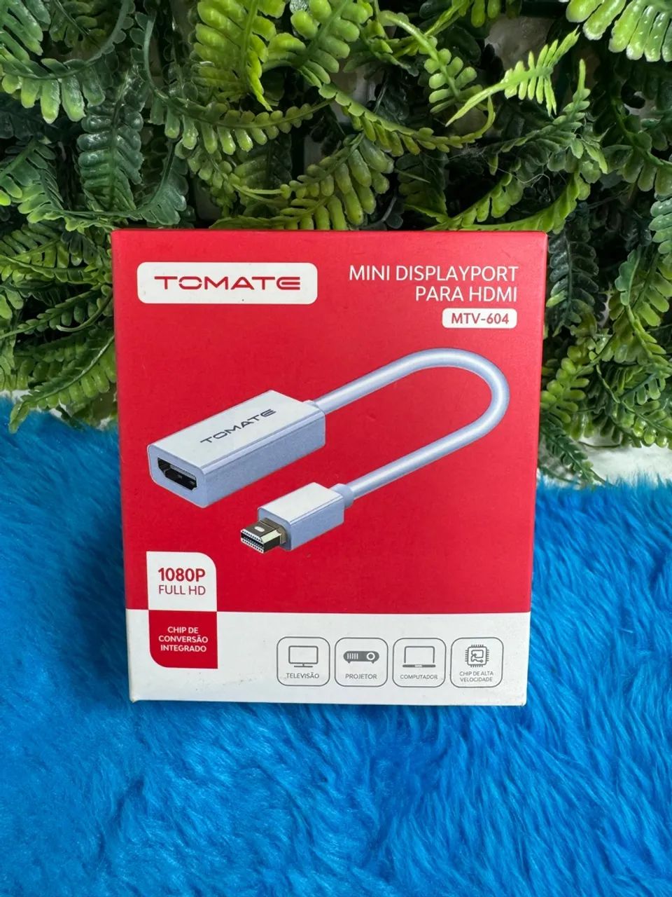 Adaptador Mini DisplayPort para HDMI 1080P Full HD - Foto 2