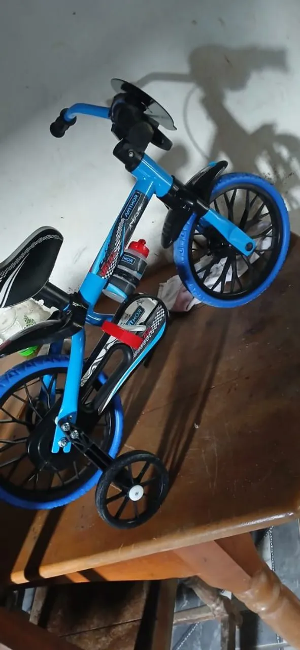 Bicicleta Infantil Nathor Thor Aro 12 com Rodinhas
