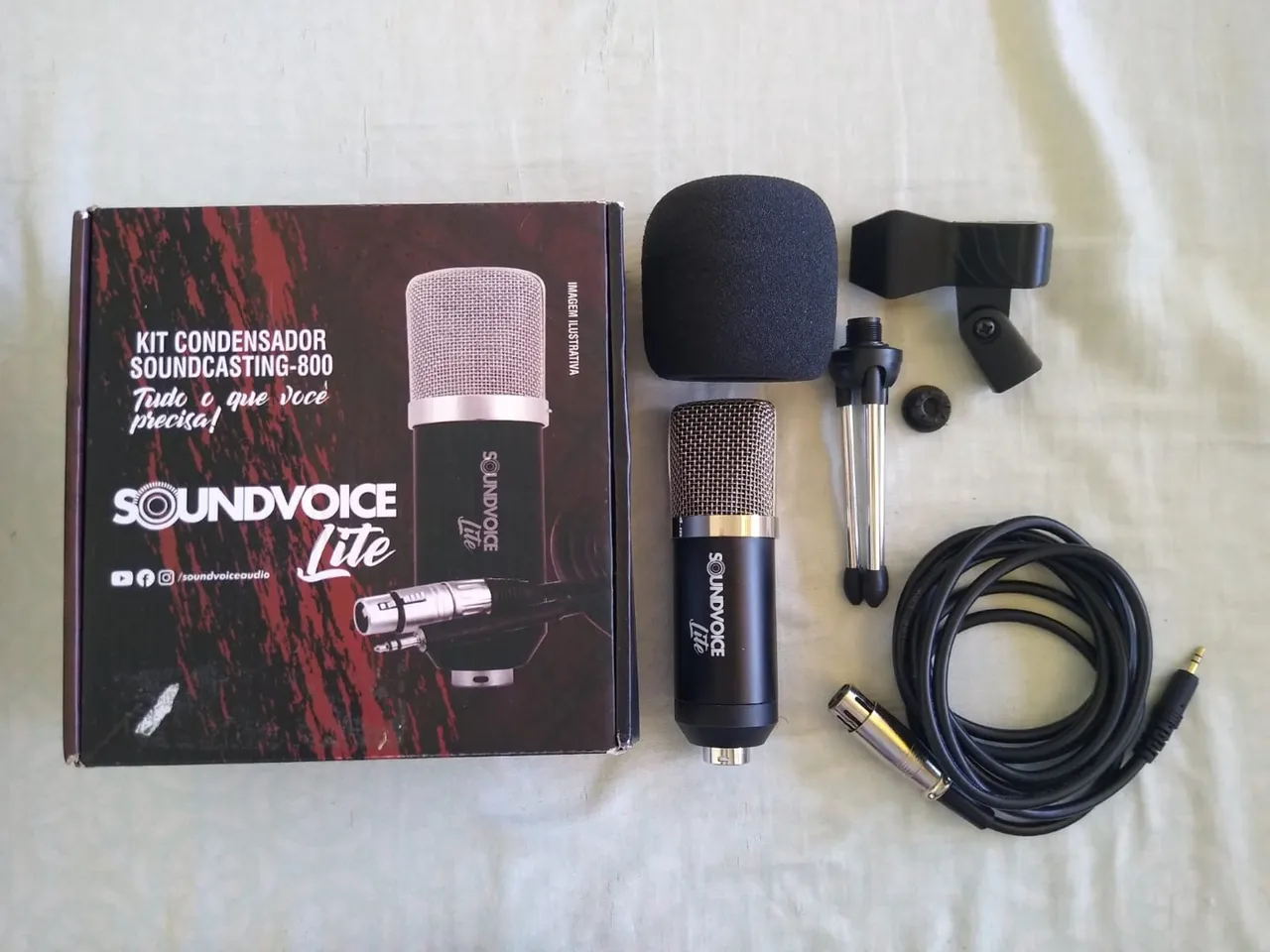 Microfone condensador
