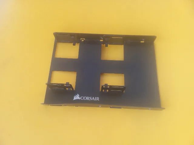 Corsair Suporte SSD Duplo Alumínio Preto - Foto 5