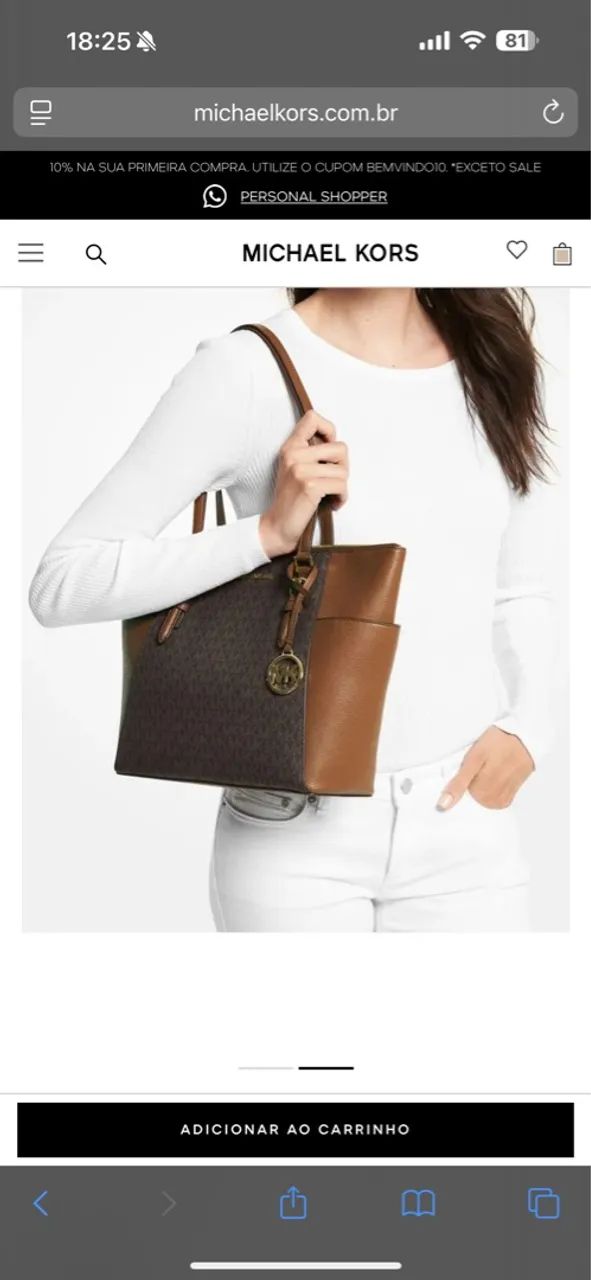 Bolsa Michael Kors charlotte tote  - Foto 5