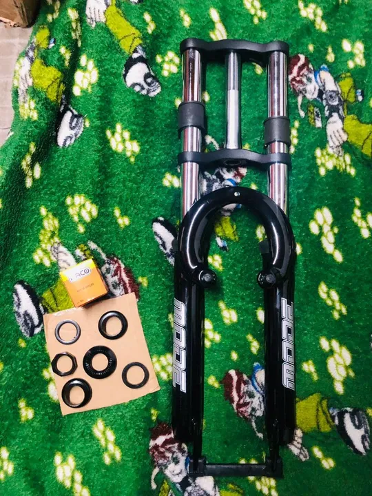 Garfo Suspensao Aro 26 Mode 727 Standard 21.1mm Amortecedor Com Rosca 2 Andares
