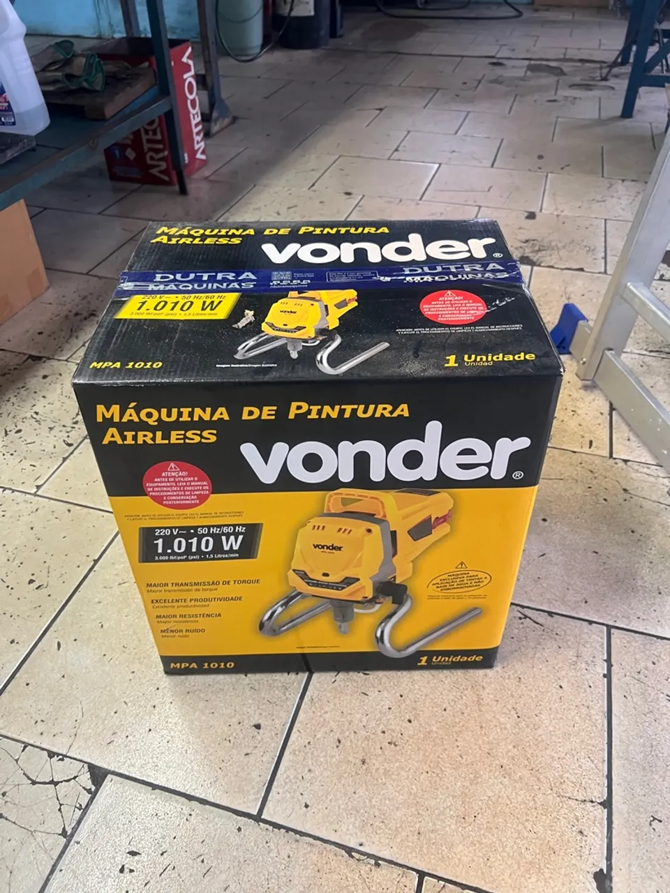Máquina de Pintura Airless Vonder MPA 1010 - 1.010W