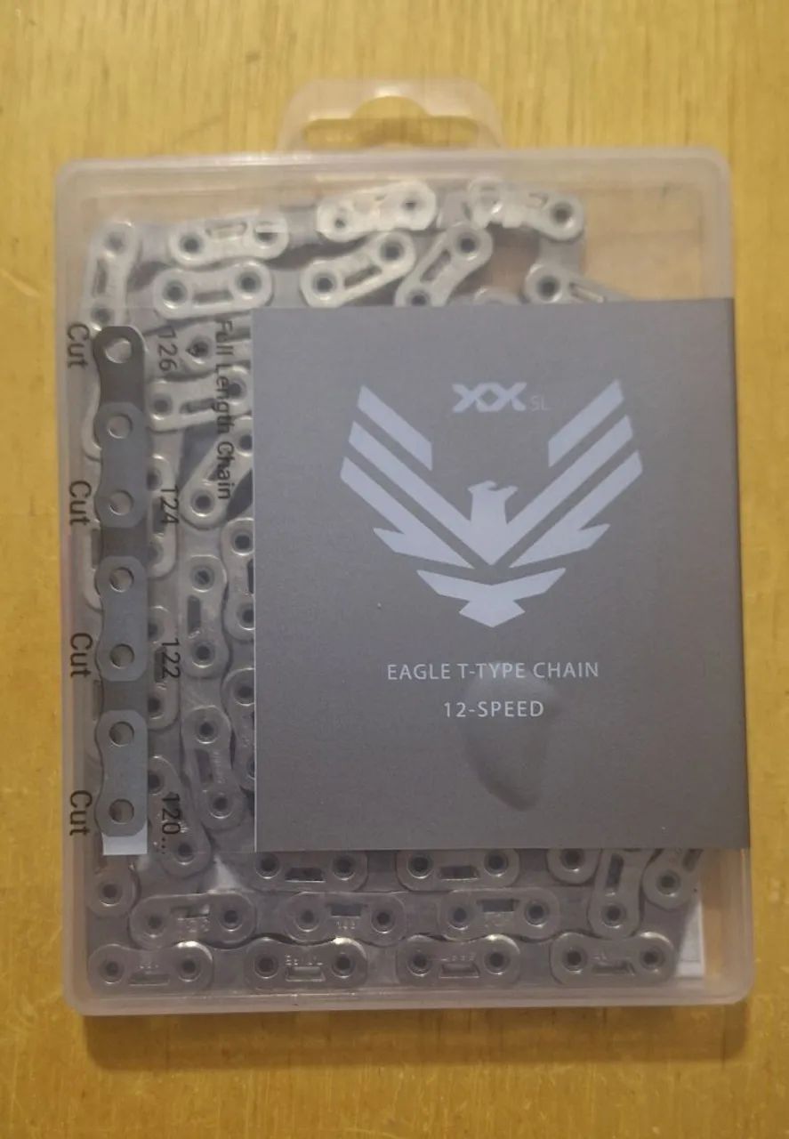 Corrente de Bicicleta Sram XX Eagle T-Type 12 vel 126 Elos