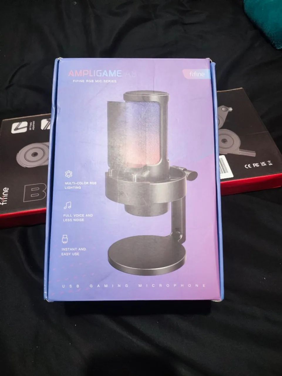 Microfone fifine ampligame A8