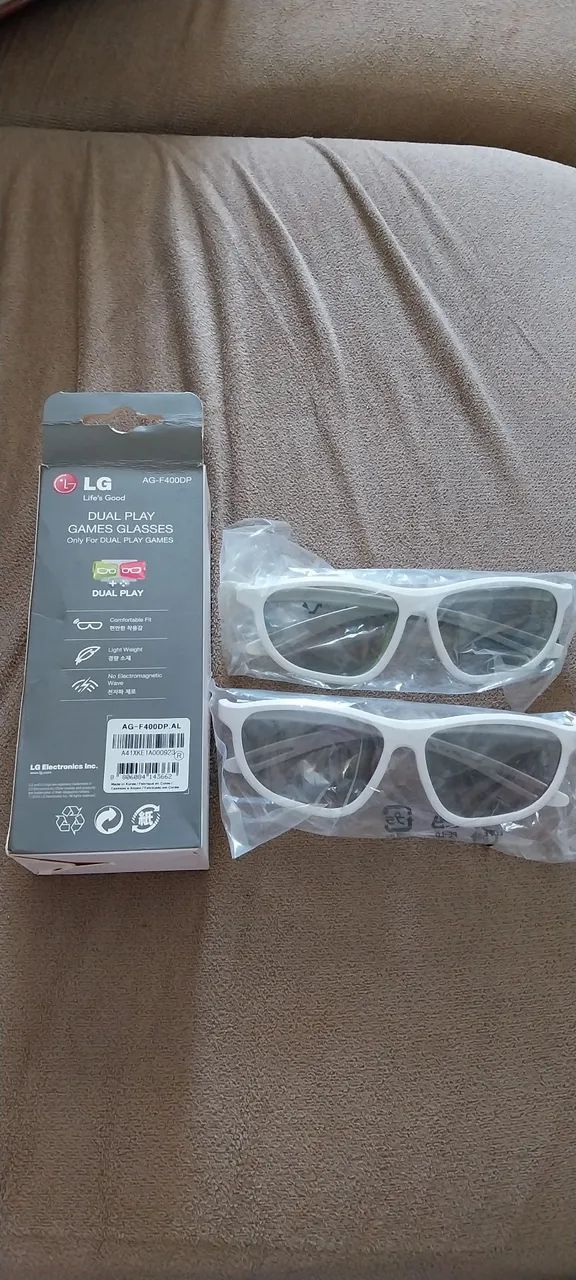 Óculos 3D LG Dual Play Games Glasses  - Foto 3
