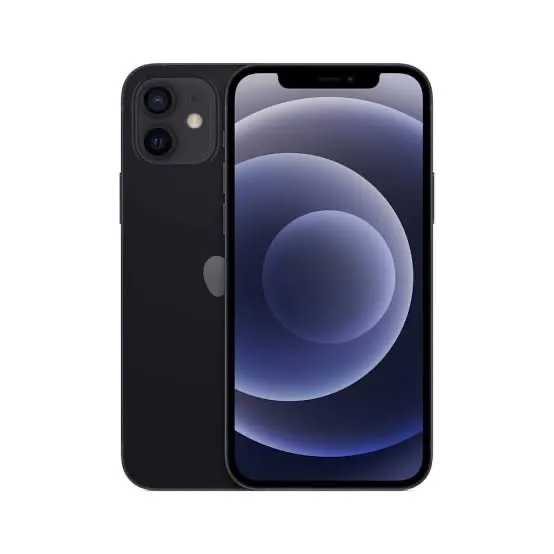 iPhone 12 128 GB PRETO + CARREGADOR + PELÍCULA + FONE DE OUVIDO