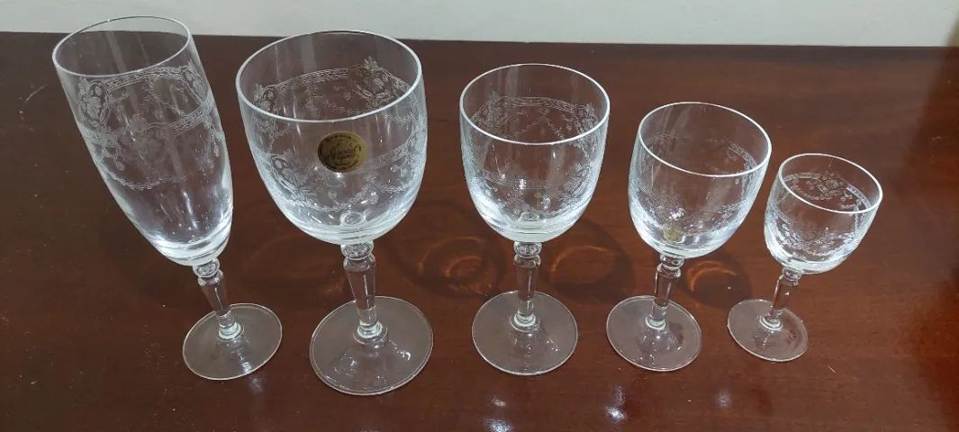 Conjunto Taças Cristal