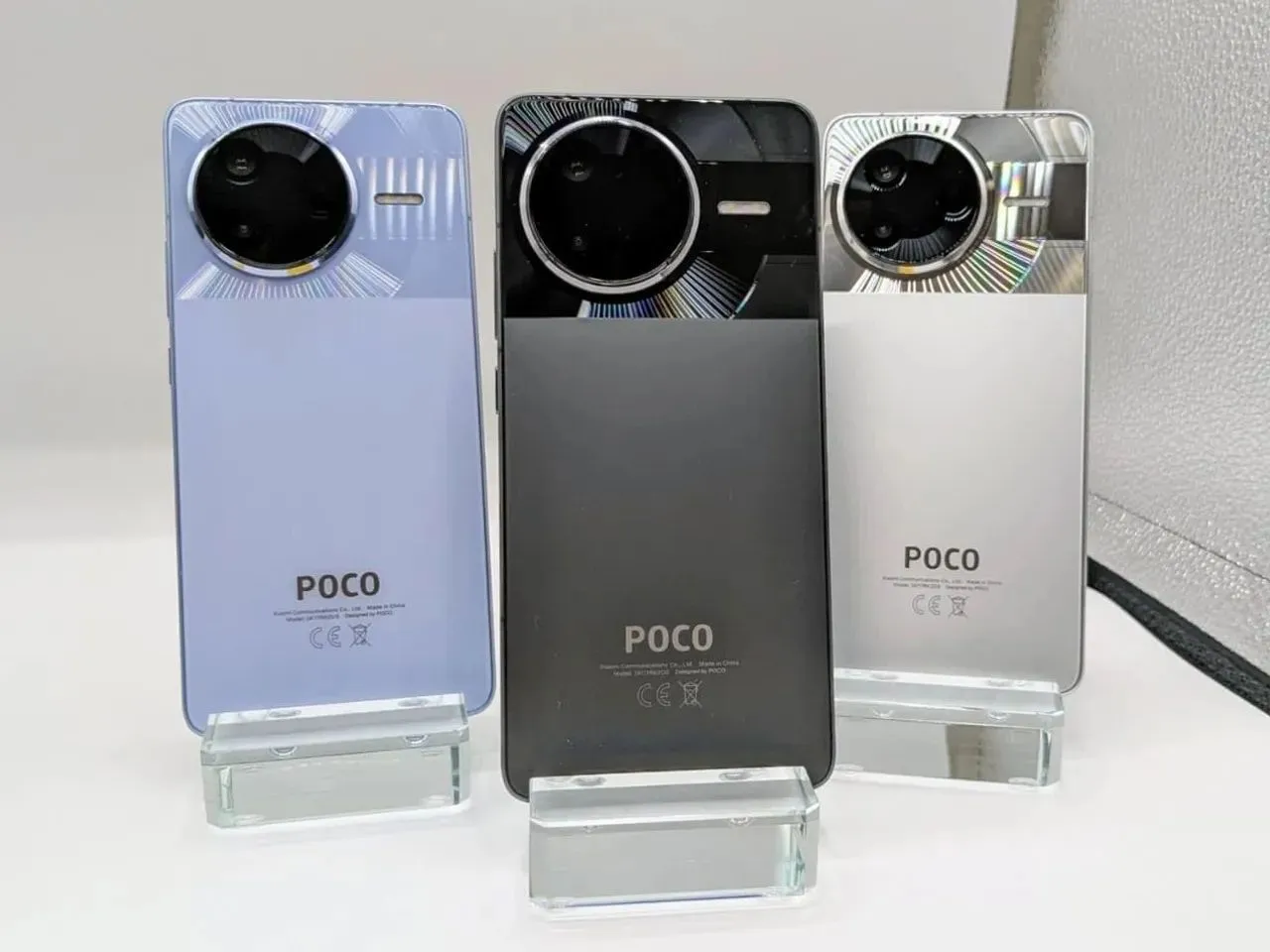 Celular Xiaomi Poco F8 Pro 512GB 12GB RAM AZUL PRETO PRATA LACRADO