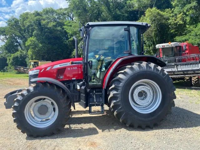 Trator Massey Ferguson - MF 5710. Fabricação 2024 - Foto 4