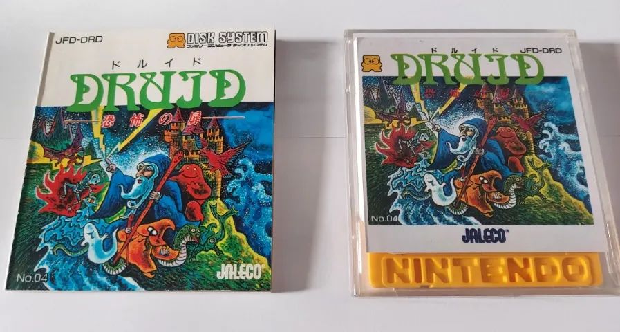 Druid completo para disk system (o Zelda da JALECO) - Foto 2