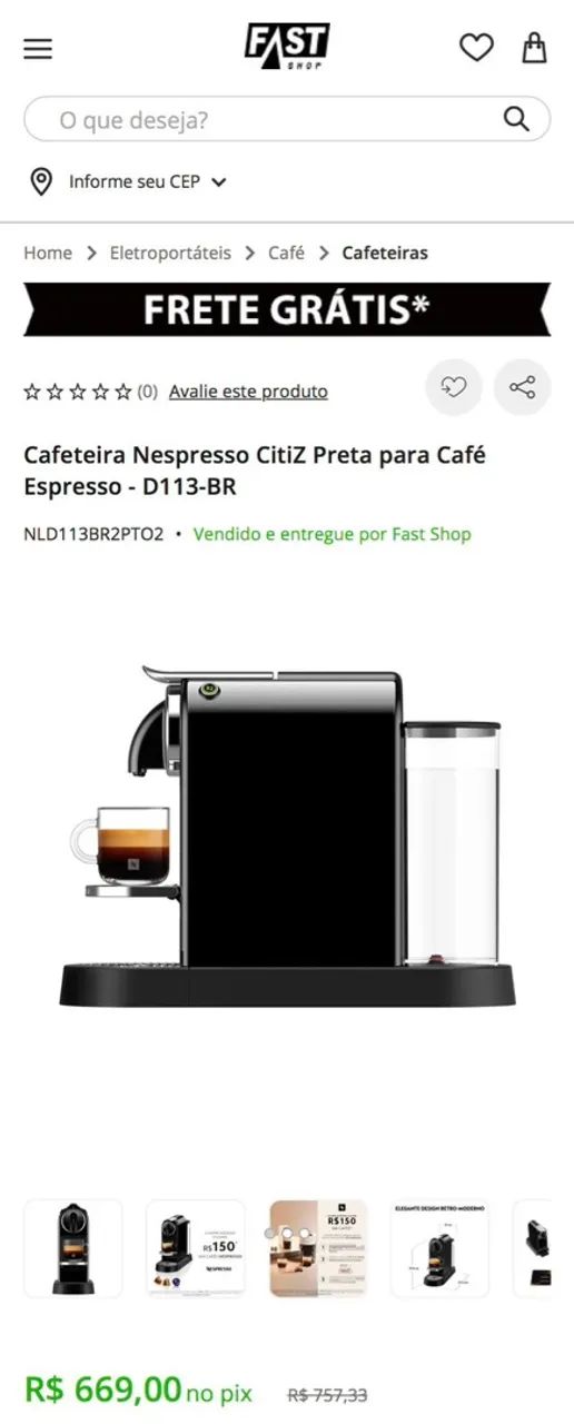 Máquina de Café Nespresso - Foto 5
