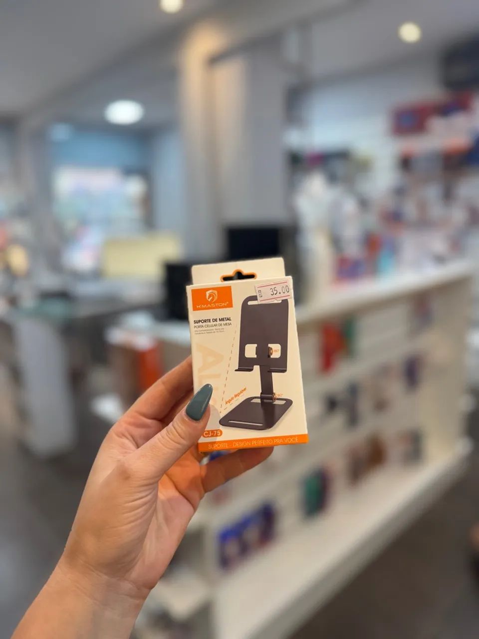 Suporte de Mesa p/ Celular Metal