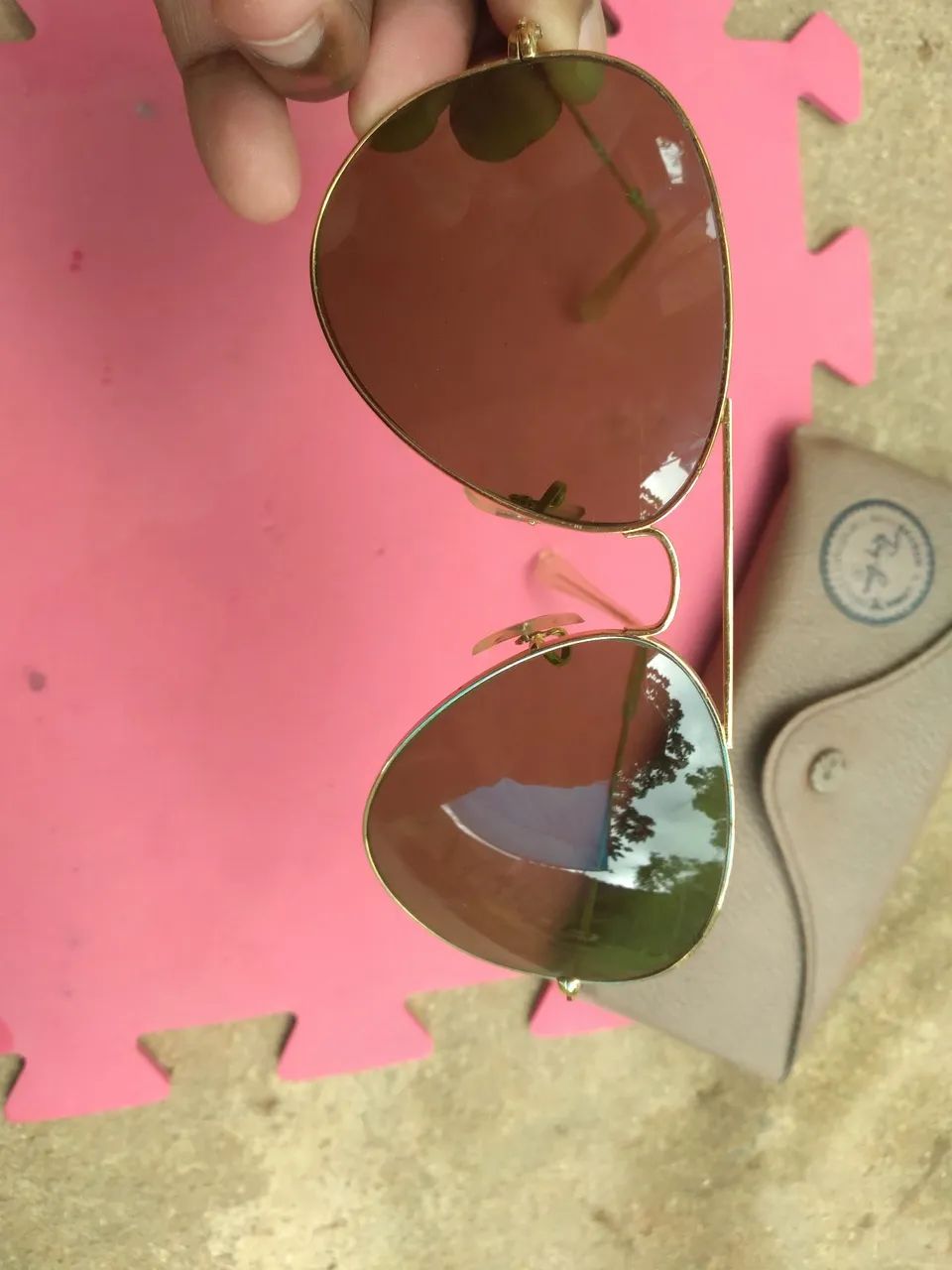 Óculos de Sol Ray-Ban Aviador vintage
