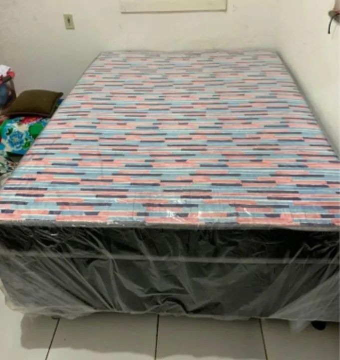 Cama Box de Casal - Direto da Fábrica Imperdível - Foto 3
