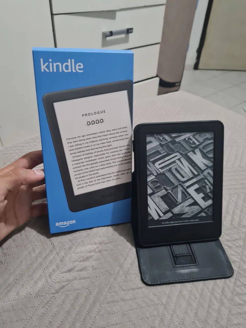 Kindle 10ª Geração Preto - sem marcas de uso - Foto 2