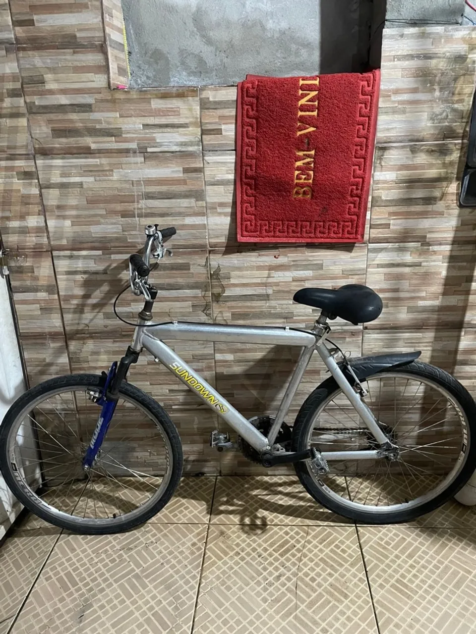 Bicicleta de alumínio