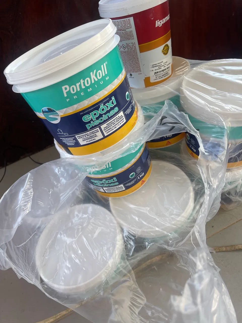 White Epoxy Pool Grout Porto Koll Premium