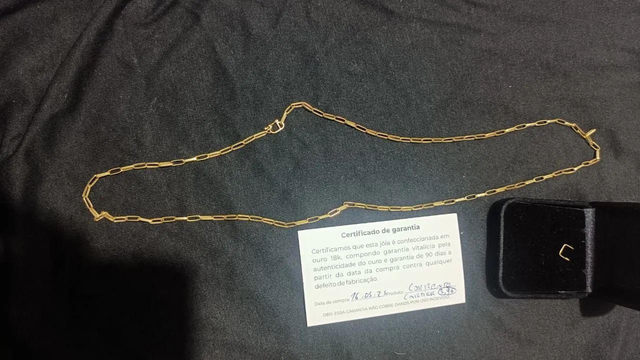 Corrente de ouro 18 k  - Foto 2
