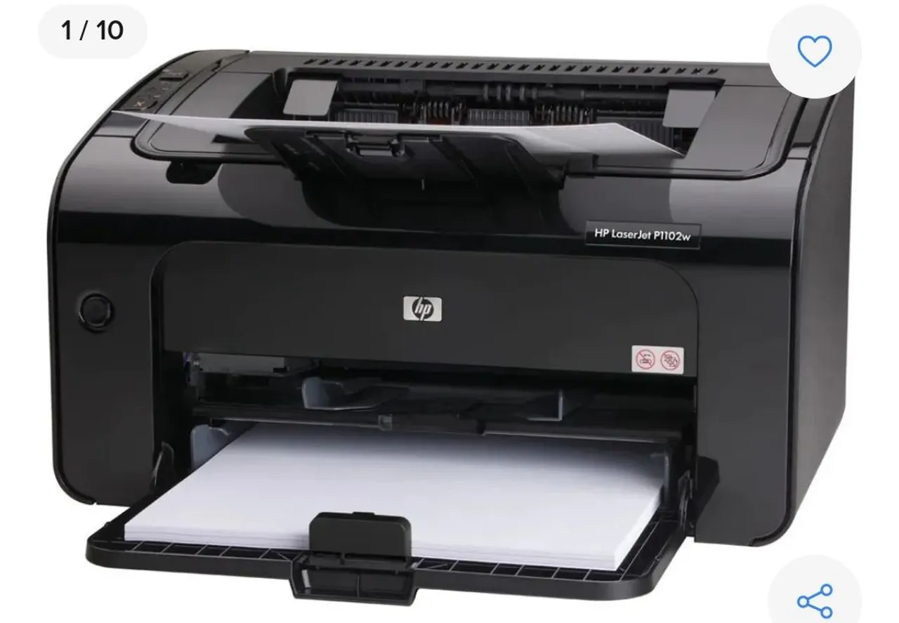 Impressora HP LaserJet P1102w - Perfeita para seu escritório!