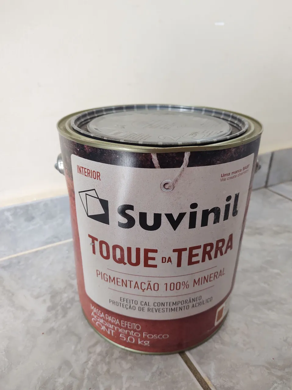 Massa para efeito Suvinil Toque da Terra 5,0 kg