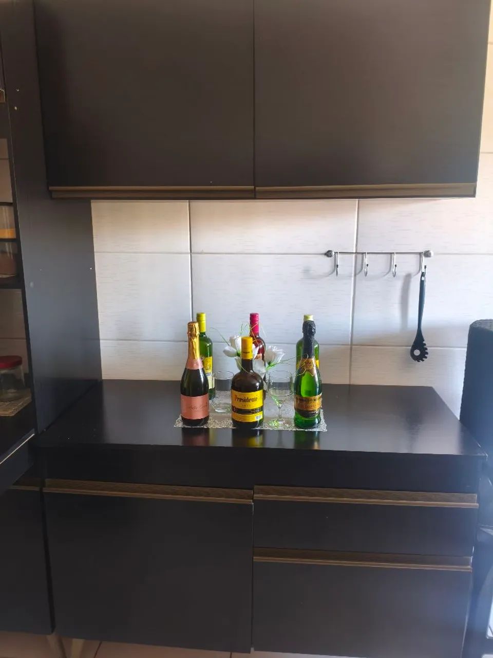 Móvel de Cozinha Preto Moderno - Foto 3