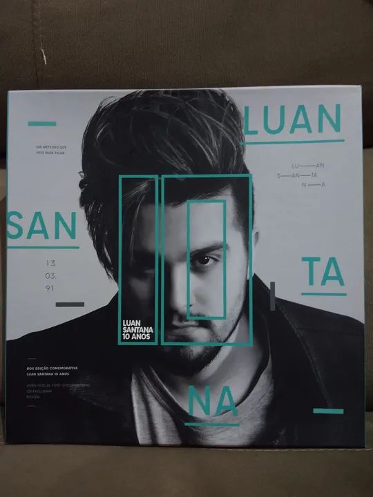BOX Edição Comemorativa LUAN SANTANA 10 Anos 