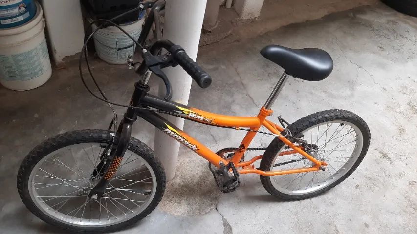 Bicicleta Infantil Monark Bmx Aro 20 - Usada