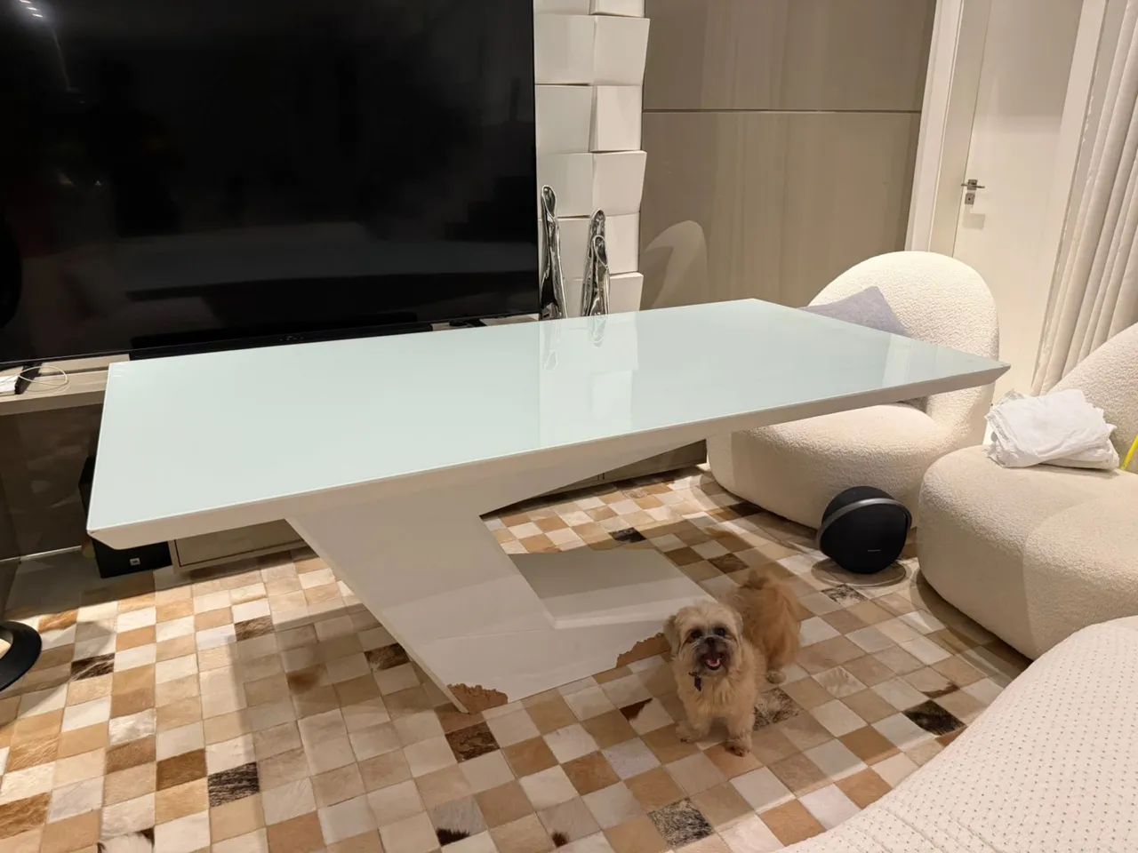 Mesa de jantar vidro - Foto 2