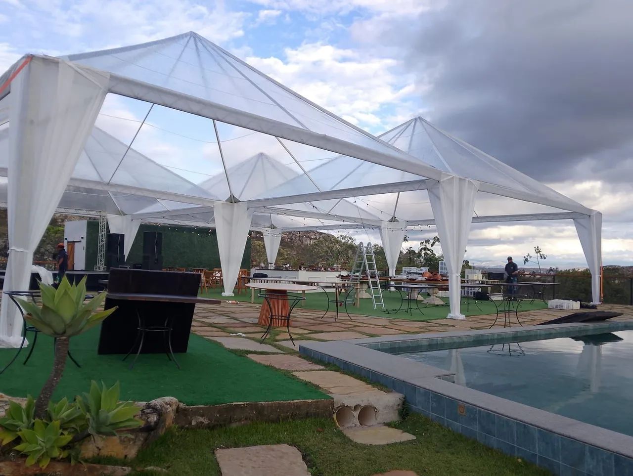 Locação de tendas para seu evento