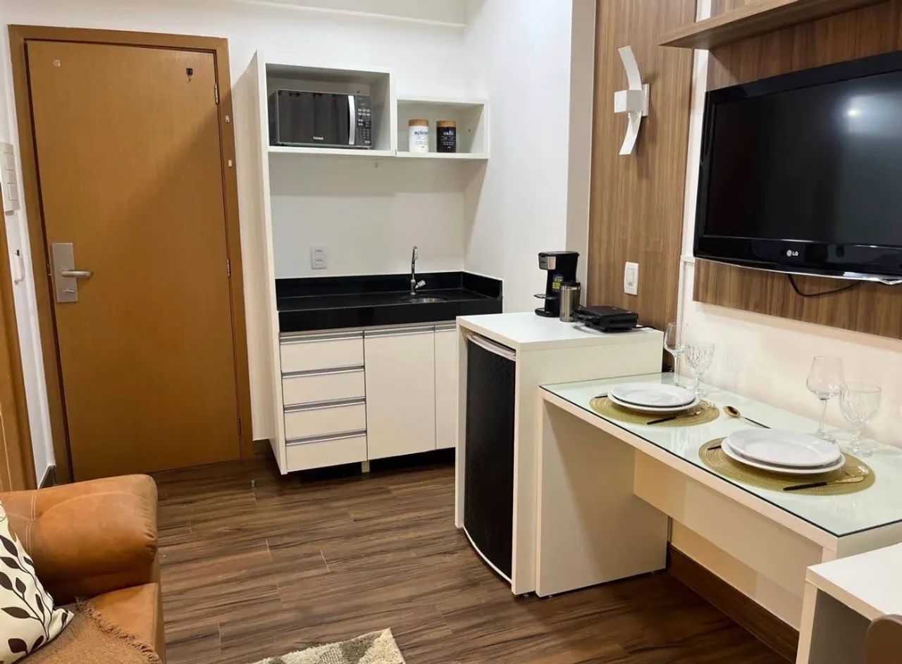 Flat 1 quarto mobiliado | S4 Hotel Águas Claras  - Foto 5