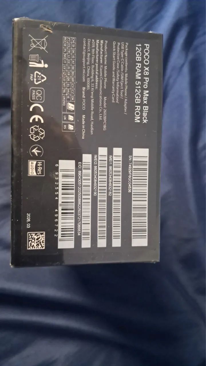 CELULAR POCO X8 PRO MAX 