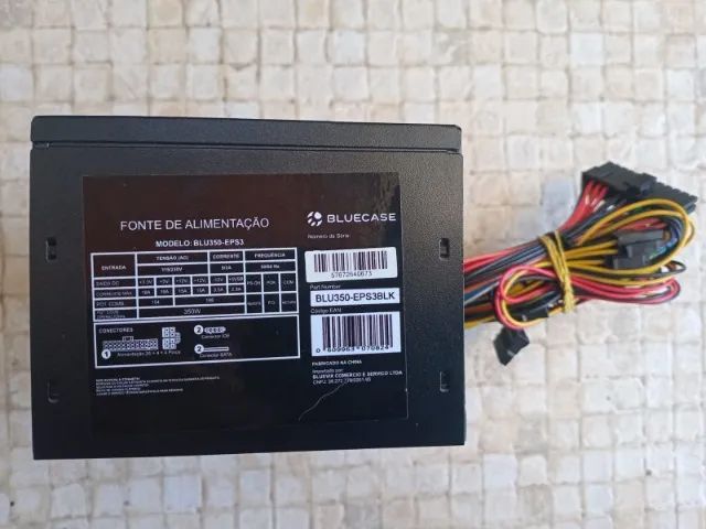 Fonte 350 Watts em Perfeito Estado, apenas 100,00 - Foto 2