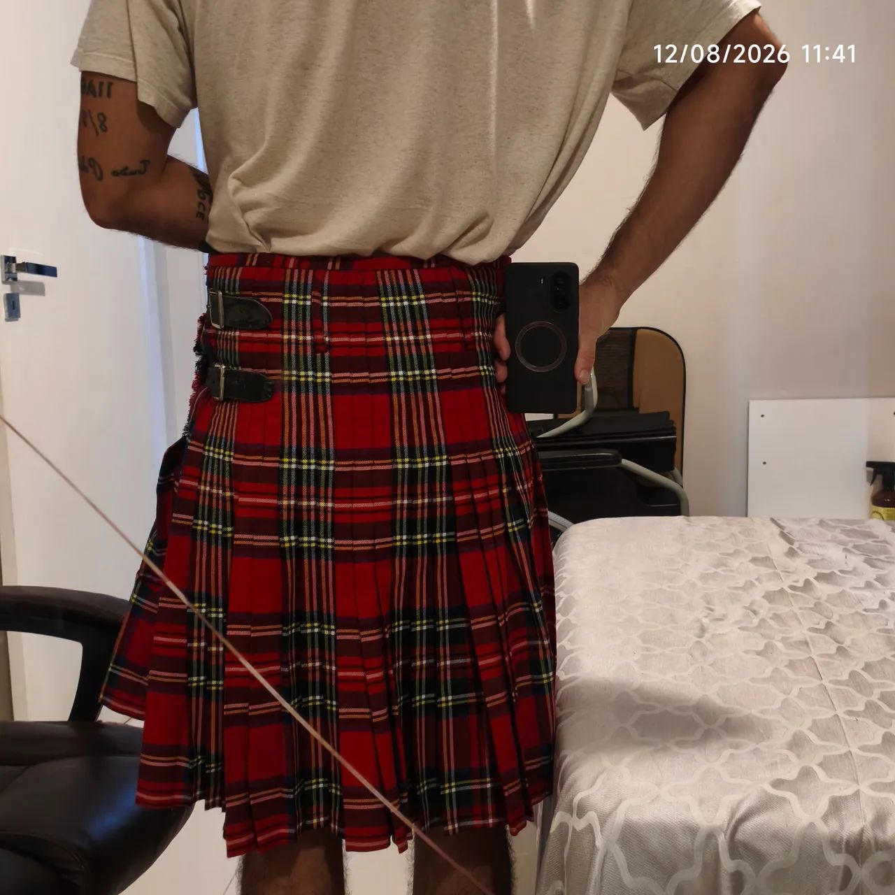 Kilt escocês / saia escocesa 