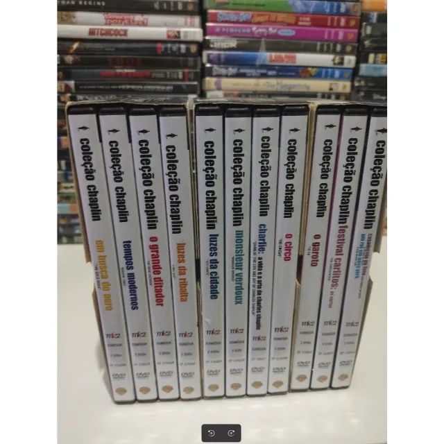 Charles Chaplin Coleção Vol 1, 2 e 3 DVD Original - Foto 2