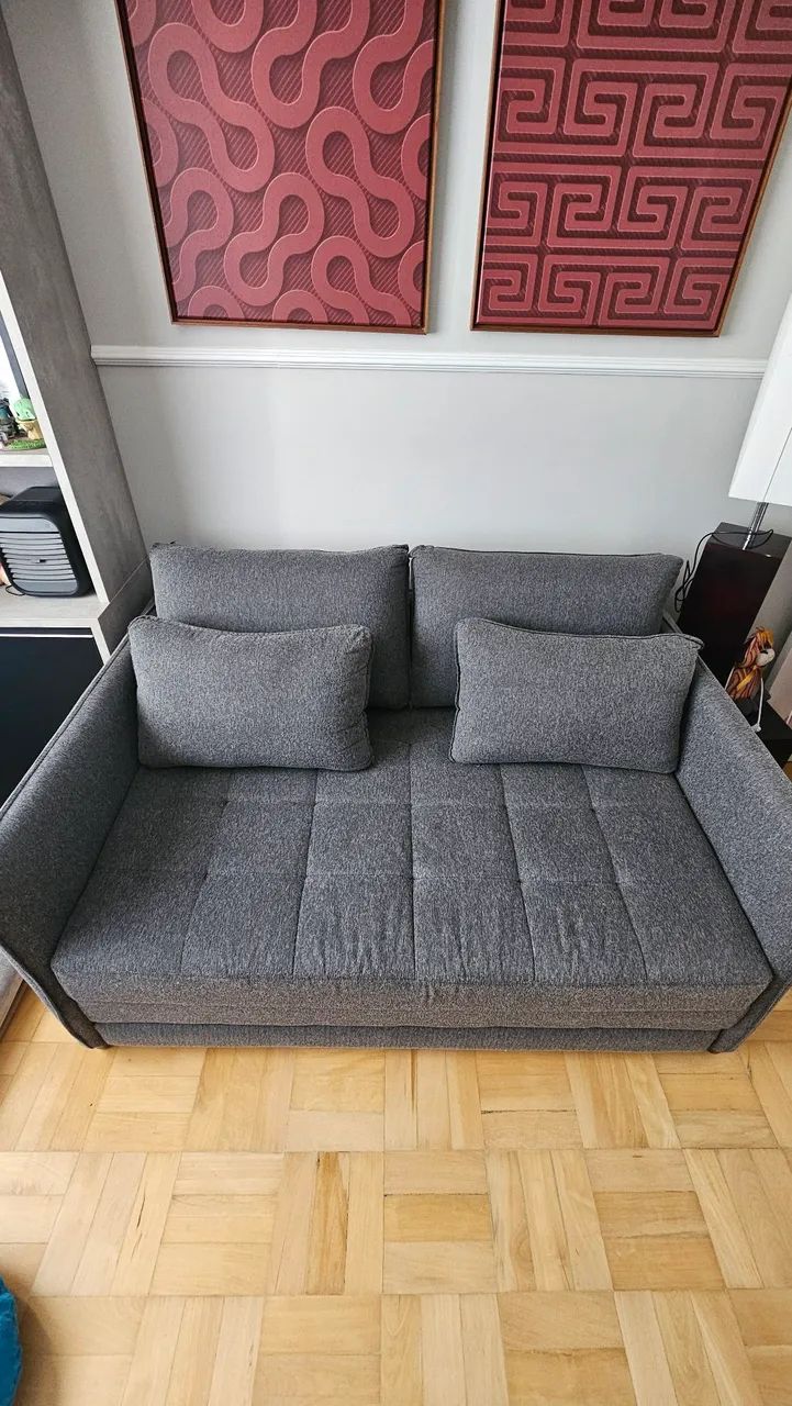 Sofá cama impecável  - Foto 2
