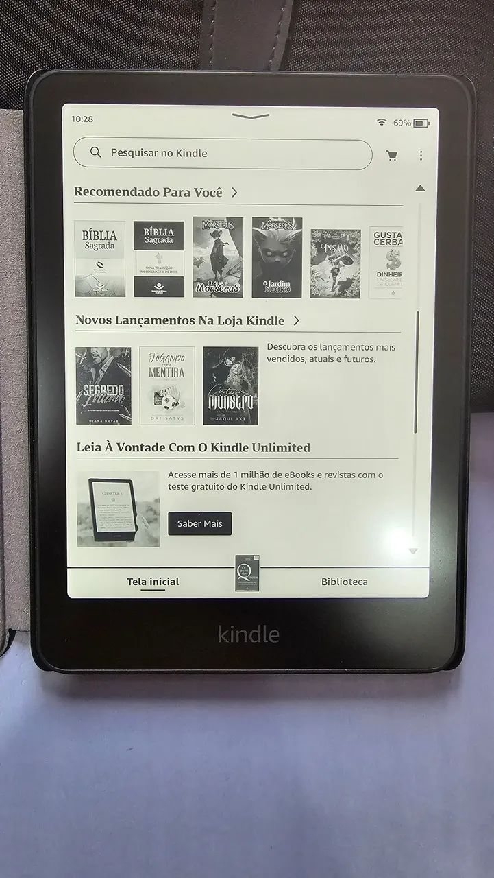 Amazon Kindle Paperwhite 12° Geração 16 GB + Capa Original - Foto 3