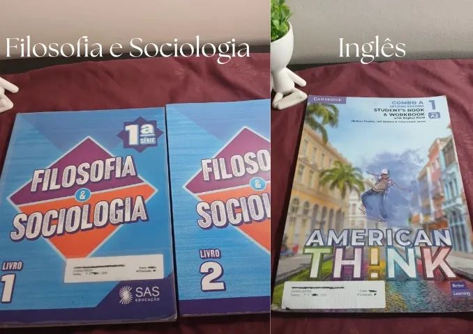 KIT 16 Livros Didáticos 2025(SAS & Cambridge - 1 ano Ensino Médio) - Foto 6