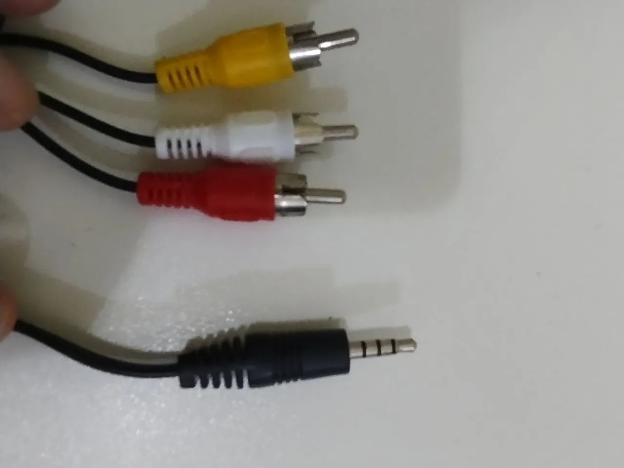 Kit Dois cabos auxiliar, vídeo/áudio  - Foto 5