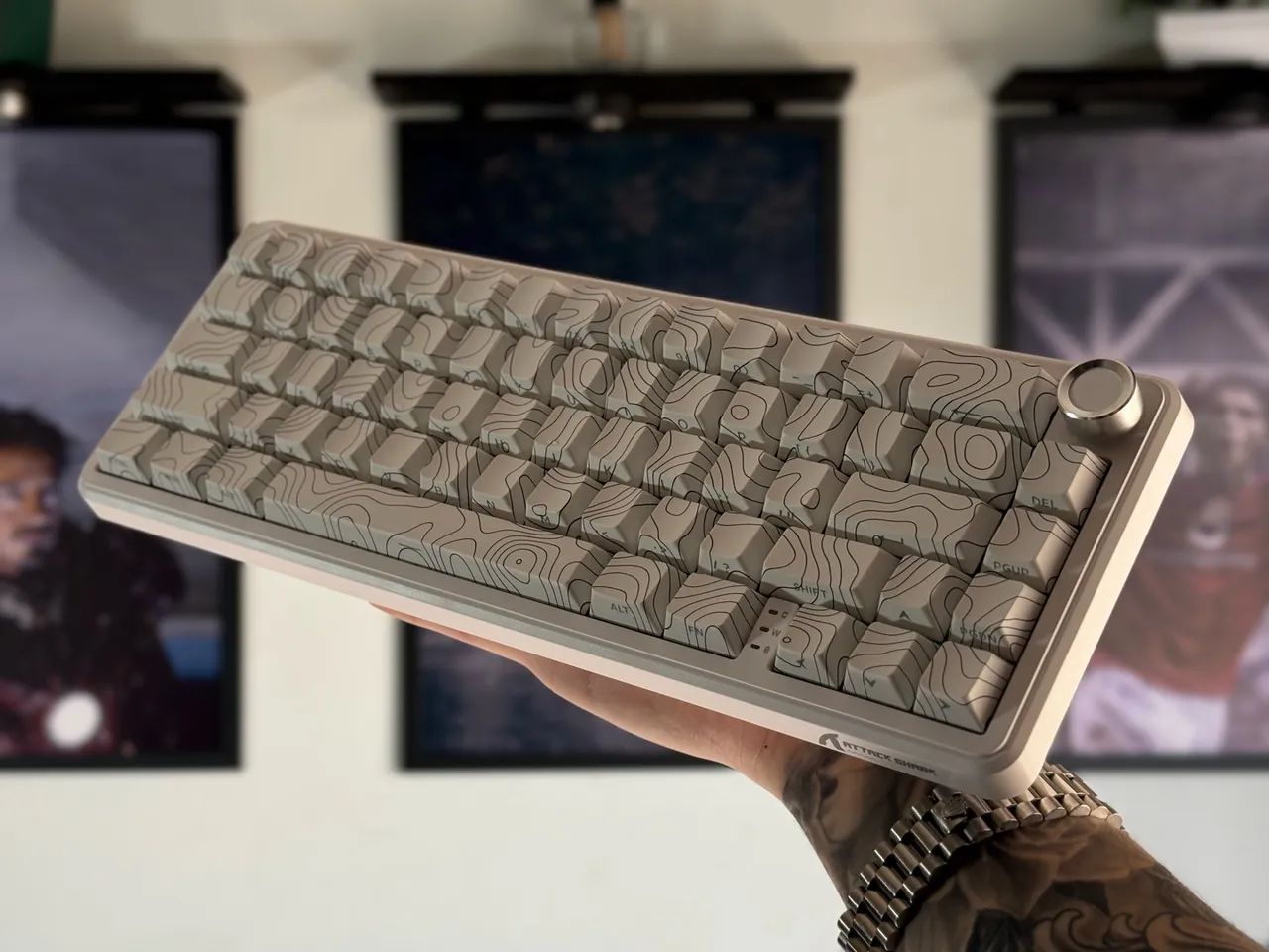 Teclado Magnético X65 Pro (Novo)