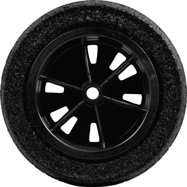 Roda completa com pneu maciço, linha forte, 140, FORCE