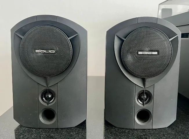 Caixas Acústicas Bowers & Wilkins - B&W - Rock Solid - Perfeitas