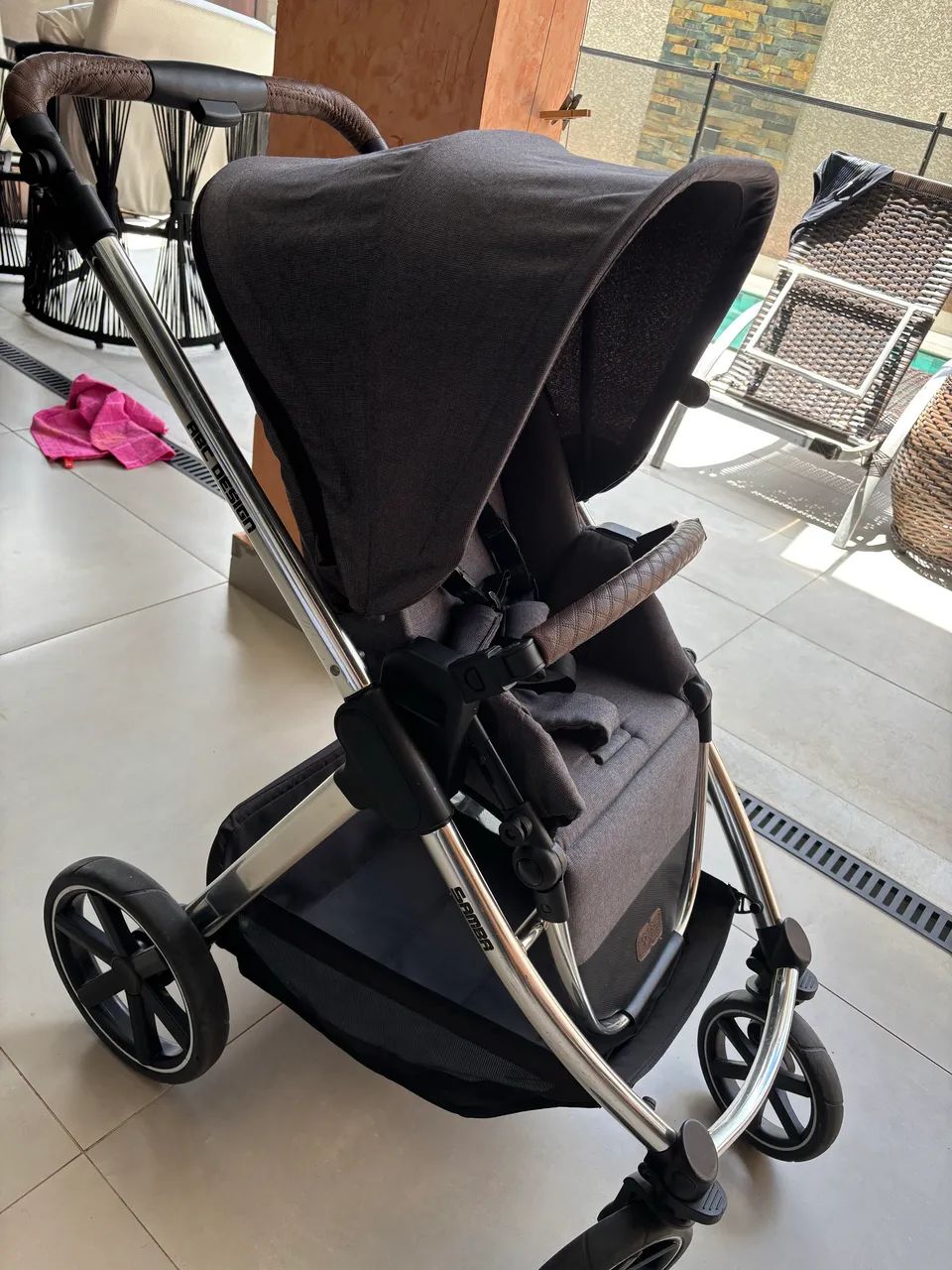 Carrinho ABC Design Samba - Super conservado - Foto 3