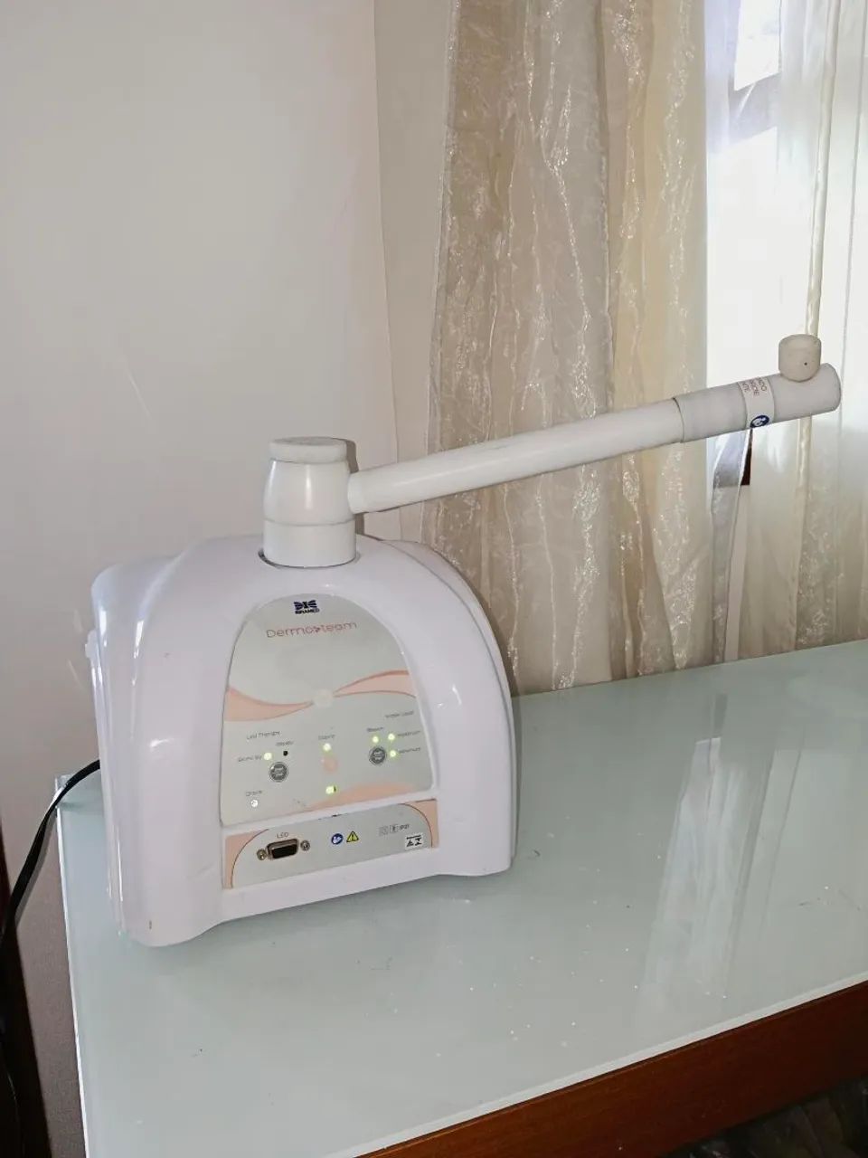 Vapor de ozônio e Led
