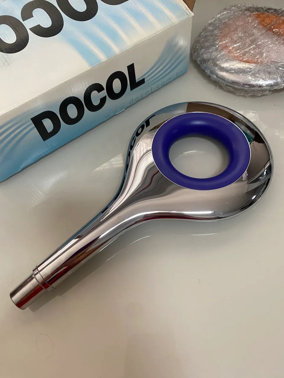 Ducha de mão Grohe Rainshower Icon 150 azul  - Foto 2